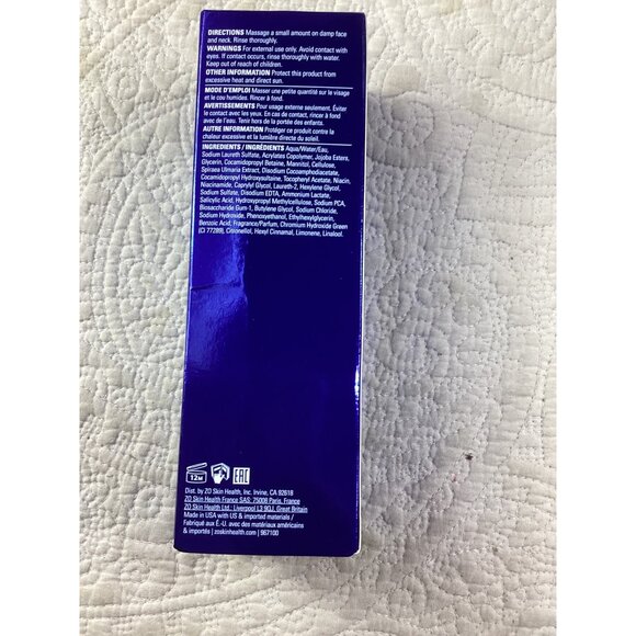 ZO Skin Health Exfoliating Cleanser 200ML*Normal To Oily Skin*Zein Obagi MD*NWB - Picture 6 of 6